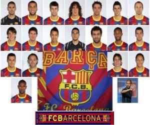 yapboz FC Barcelona 2010-11 Takım